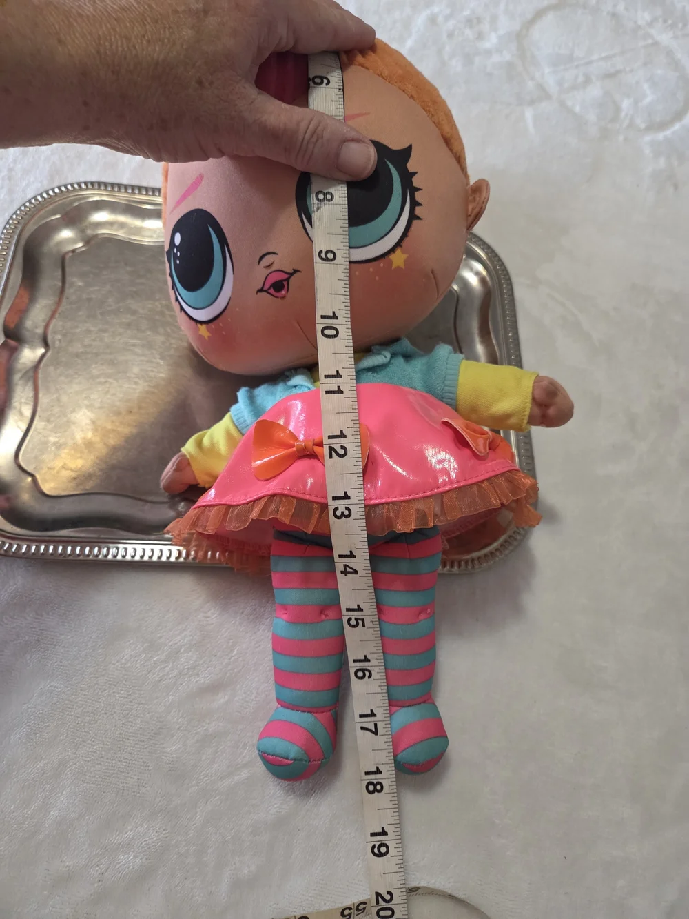 L.O.L. Surprise! Plush Doll in Pink, Teal & Orange